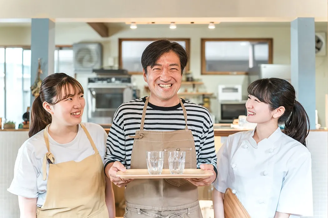 料理や接客業が好きな仲間を募集