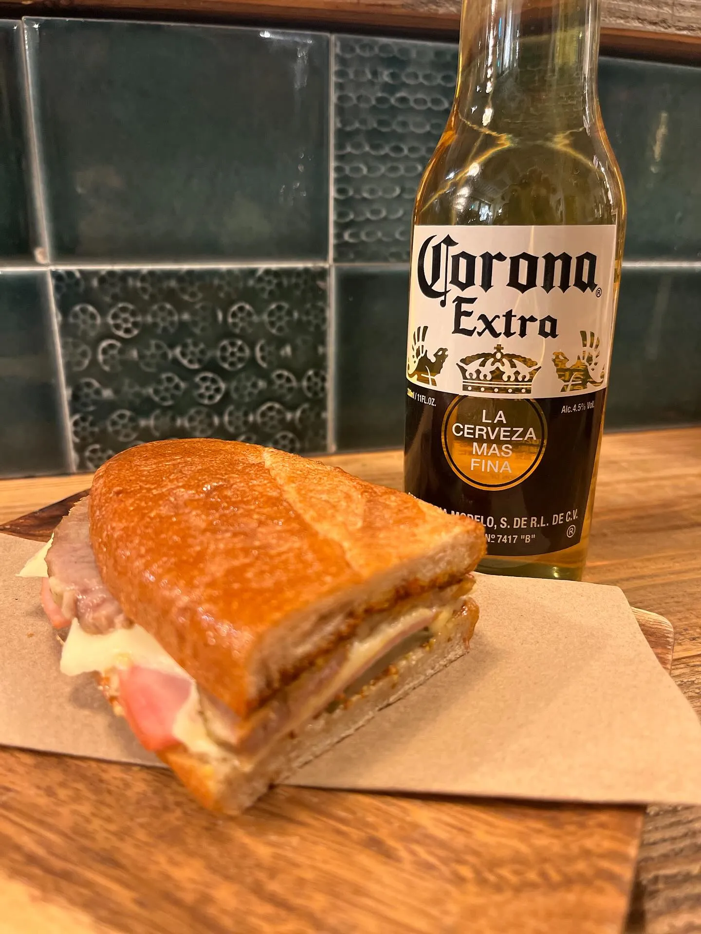 🇨🇺キューバサンドと世界のビール🇲🇽